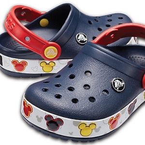 Disney light up crocs
